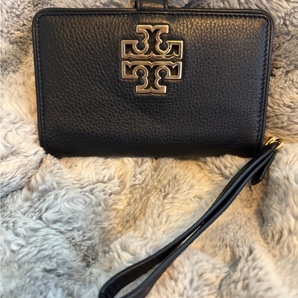 Tory Burch Black Wristlet